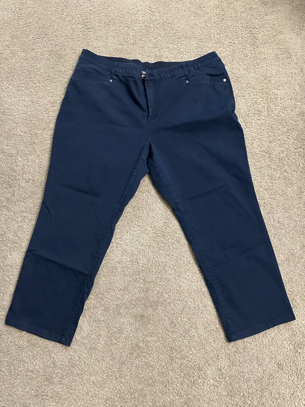 CJ Banks Dark Blue Signature Slimming Pants – 22W